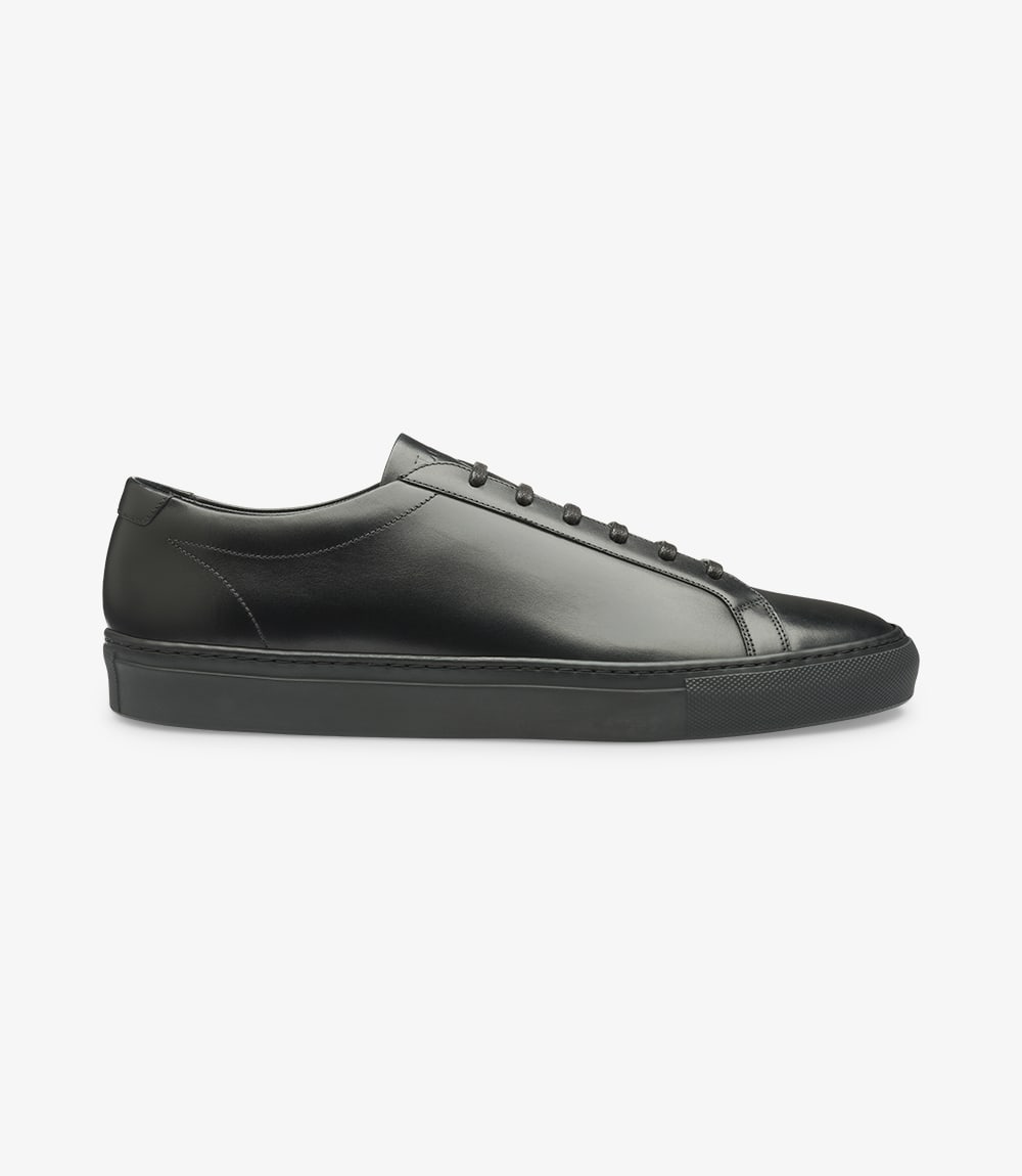 loake black shoes sale