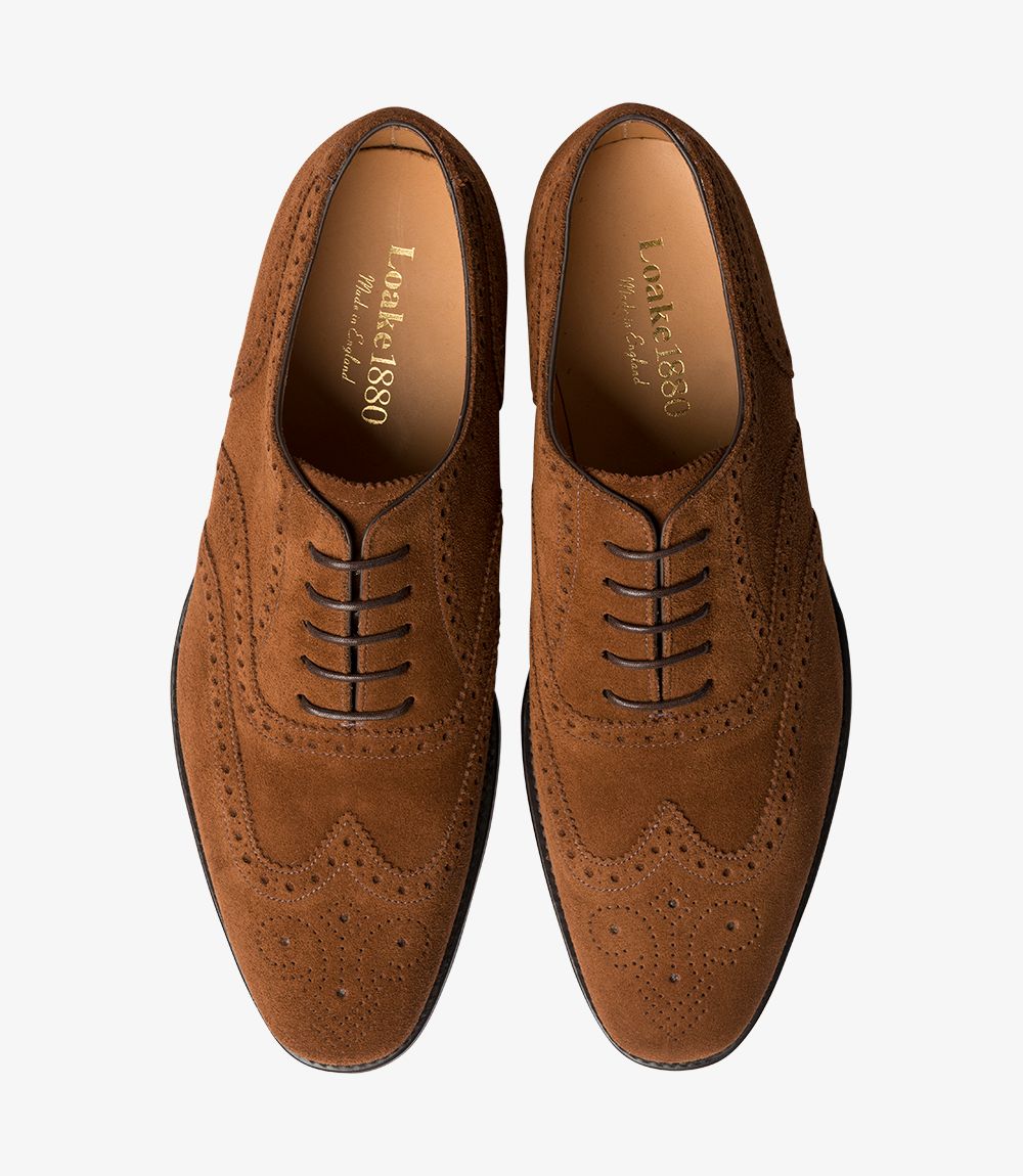loake suede brogues