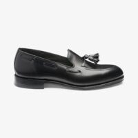 loake black loafers