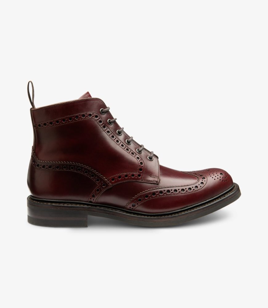 Bedale Burgundy boot | Loake Shoemakers | English Made Shoes & Boots