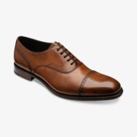 loake tan brogue boots